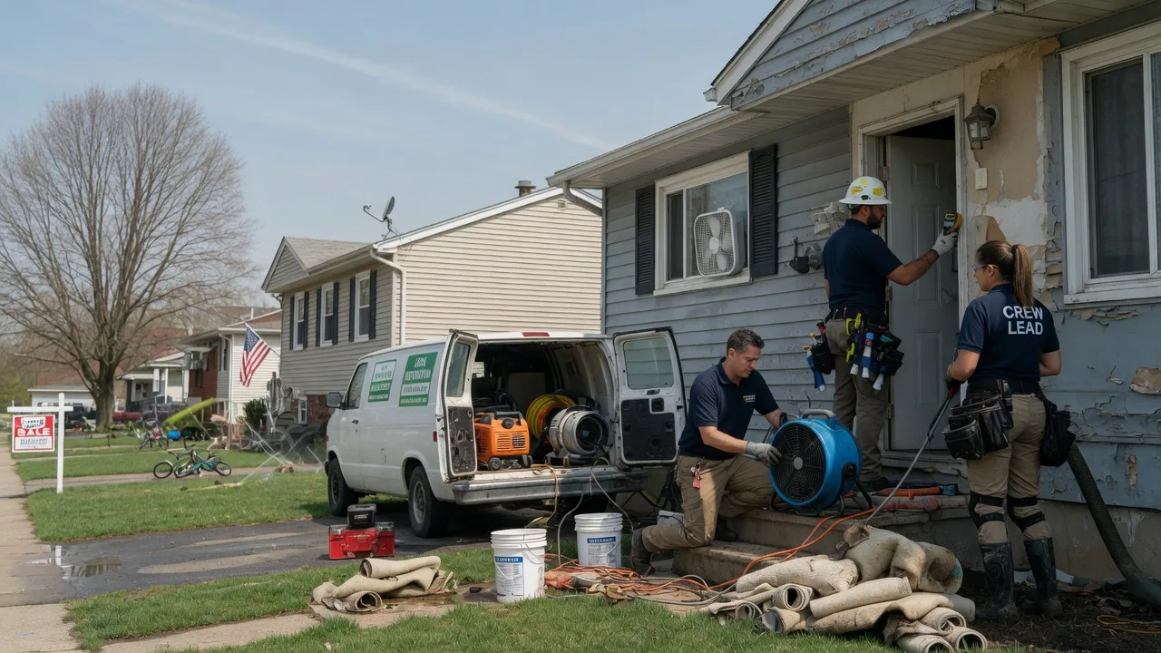 Flood Cleanup in Sheppton, PA near me